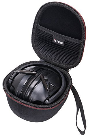 LTGEM Case for Peltor Sport Tactical 100 & 300 Electronic Hearing Protector - Hard Storage Travel Protective Carrying Bag