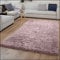 TT Home Teppich Hochflor Flokati Look Flauschig Langflor Einfarbig Shaggy Pastell Rosa, Größe:160x230 cm