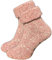 GAWILO Stoppersocken für Damen (1 Paar) | Rutschfeste Hausschuhsocken | Weiche, kuschlige & warme Socken mit Noppen (DE/NL/SE/PL, Numerisch, 35, 38, Regular, Regular, rosa melange)