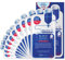 Mediheal NMF Aquaring Ampullenmaske EX. 10 Masken, Gesichtsmaskenblatt mit NMF-, Hyaluronsäure- und Hamamelisextrakten, Baumwollblatt-Gesichtsmaske