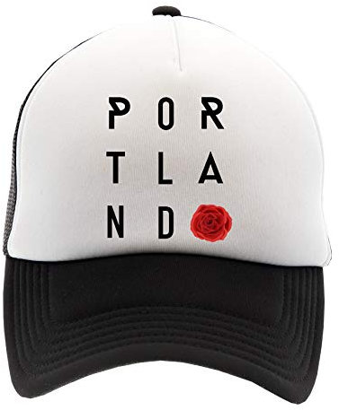 Hopestly Portland Rose Kappe Baseball Unisex Herren Damen Erwachsene Einstellbar Cap Unisex Men's Women's