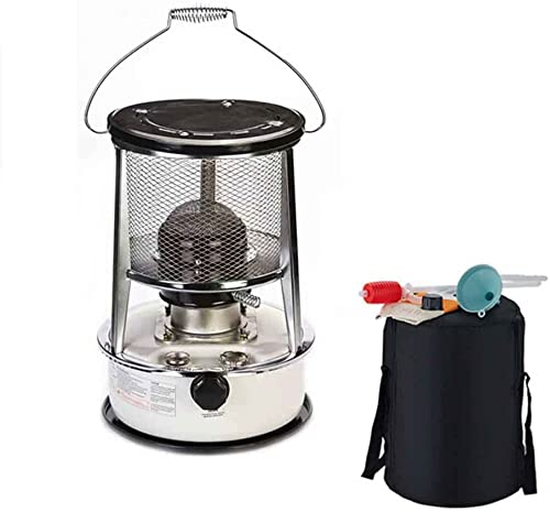 LGWG Große Petroleumofen Heizung Heizer Mit Umfallschutz Heizstrahler,Effizienter Campingkocher Zum Heizen,Kerosinölheizung Tragbarer, Für Zuhause Camping Barbecue-6L