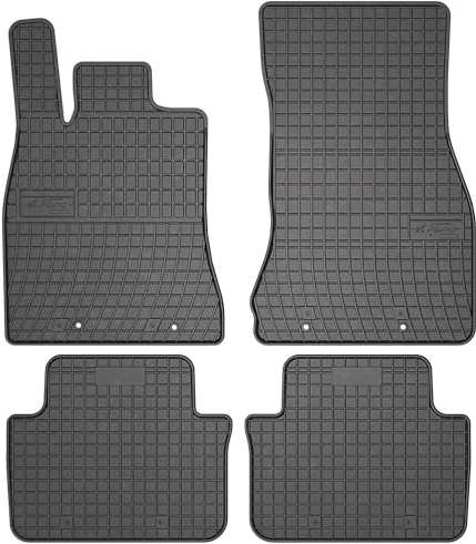 MOTOS Gummimatten Auto Fussmatte passend für Jaguar XF I 2007-2015 Verbessern Sie Ihren Reisekomfort mit Antirutschmatte Auto - Allwetter fußmatten Auto, Schutz vor Verschmutzung