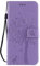 Nokia G21 Case, Nokia G11 Cover PU Leather Flip Notebook Wallet Cover Embossed Cat Tree with Magnetic Stand Card Holder Slot Folio Soft TPU Bumper Protective Case for Nokia G21 / G11 Light Purple