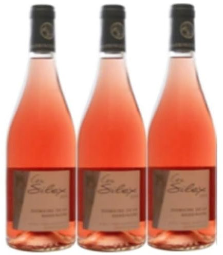 Fief vendéen Silex rosé sec BIO 2020 AOC, 3 bouteilles de 75cl.