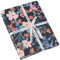 ENGLISH HOME Bettüberwurf aus Baumwolle, Atmungsaktiv, Gesteppt, Florale Tagesdecke, Leichte Überwürfe, Tagesdecke für Bett, Couch, Sofa, Vivacity Bloom, 200x220 cm, Marineblau - Pink