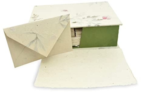 Kathmandu Valley Co. Vintage Stationery Gift Box Set, Forest Wanderer
