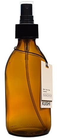 Botella Atomizadora de Vidrio Kuishi [250ml], Botella Atomizadora de Vidrio para Perfume Ideal para fragancias, para Dormir y para rociar Habitaciones (Libre de BPA)