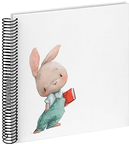 walther design Fotoalbum weiss 25 x 25 cm Spiralalbum Kidz SA-132
