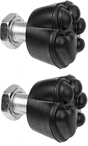 ibasenice Outdoor-Zubehör 1 Set Rollschuhbremsen Outdoor Rollschuhe Verstellbar Rollschuhe Skateboard Zubehör nstopper Rollschuhe Jam Plugs Skates Ersatzstopper Praktische nstopper Pu