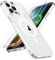 ORETECH Magnetic Clear for iPhone 13 Pro Max Case, [Compatible with Magsafe] [2 x Glass Screen Protector] [Not Yellowing] Ultra Slim Thin Shockproof iPhone 13 Pro Max Phone Case Cover 6.7 - Clear