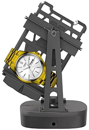 Sreuyong Uhrenbeweger für Automatikuhren Mechanischer Rotomat für die Uhrenbeweger Anzeige Anzahl ÜBungsschritte Sport A