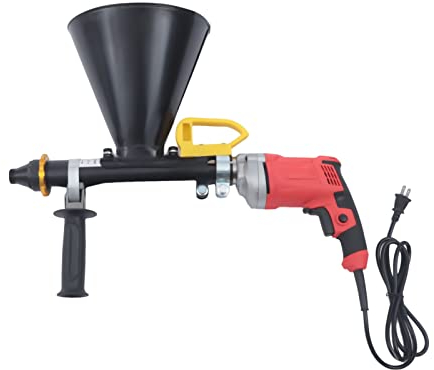 Fugenpistole für Mörtel, 220V 700W Elektrisch Zement Handmörtelpumpe Kartuschenpresse Mörtelpresse Mörtelspritze Mörtelpumpe