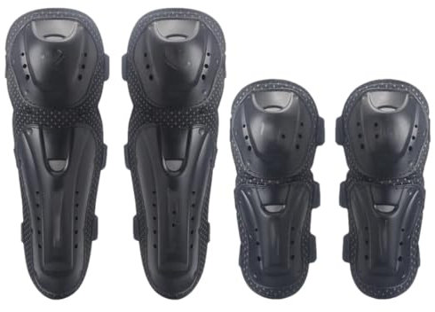 Rodilleras para motocicleta, coderas para hombres y mujeres, rodilleras de motocross, 4 unidades