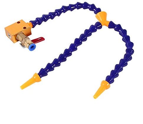 QANYEGN Nebel-Kühlmittel-Schmiermittel-Sprühsystem, Metallbearbeitung Gravur Kühlung Sprayer, Maschine für Air Pipe CNC-Drehen Fräsen Bohren