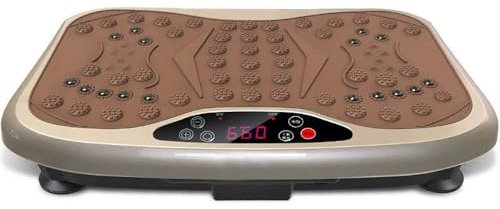 Full Bloom Vibration Plate Exercise Machine,Power Waver Vibration Plate PlatformWhole Body Workout Vibration Platform,Machine for Weight Loss, Shaping, Wellness, Recovery