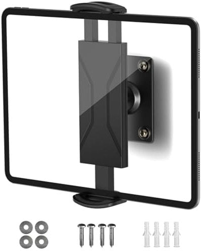 Mayboos Universal Aluminum Tablet Wall Mount Bracket -360° Adjustable Holder for 5.1-14 Tablets,eReaders,Smartphones (iPad,iPhone,Galaxy Tab,Kindle Fire,Switch)