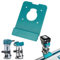 Router Guides Rail Adaptor Compatible with Makita Trimmer RT0701C/XTR01Z/DRT50/RT0700C, 18/21V Cordless Electric Edge Guide Adapter, 13X9cm Track Saw Guide Rail,Guide Rail Router Edge Milling Adapter
