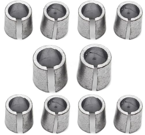 5 Pair Car Battery Terminal Sleeves, Car Battery Terminal Converter Post Adaptors, Car Battery Post Shims for Positive or Negative Post for Cars Trucks Vehicle Maintenance