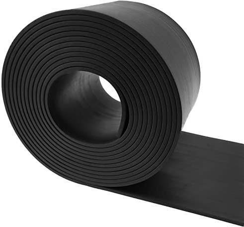 Plancha Goma Tira de Goma de Neopreno Antideslizante Plancha Neopreno para Juntas antivibración protección Bricolaje (150mm×3mm×3m)