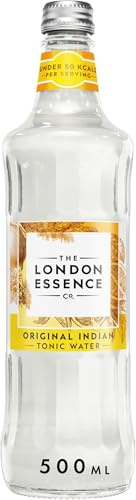 The London Essence Co. Original Indian Tonic, Premium Cocktail Mixer, 500ml (Pack of 6)