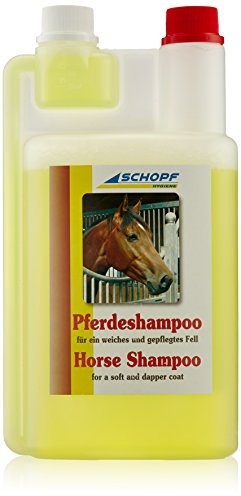 SCHOPF 301048 Pferde, Shampoo mit Fellpflege, 1 l