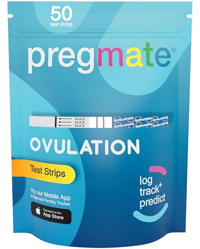 Pregmate 50 Ovulation Test Strips Predictor Kit (50 Count)