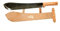Angelo B 09.45.00 Machete con Fodero, Nero