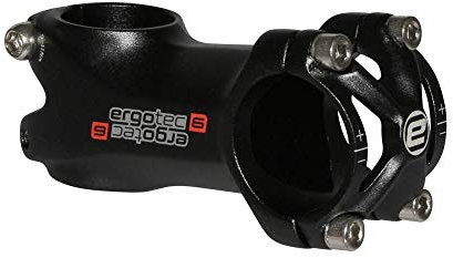 A-Head Vorbau Ergotec Piranha Alu, schwarz, 1 1/8',Ø 31,8mm,50mm, 6°