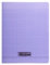 Calligraphe 18347C Un Cahier Agrafé Violet (une Marque de Clairefontaine) - 17x22 cm - 192 Pages Grands Carreaux - Papier Blanc 90 g - Couverture Polypro Transparent