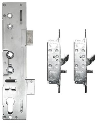 Lockmaster Milamaster 2 Hook 2 Pin Bolt 2 Roller Upvc Door Lock 35mm Backset