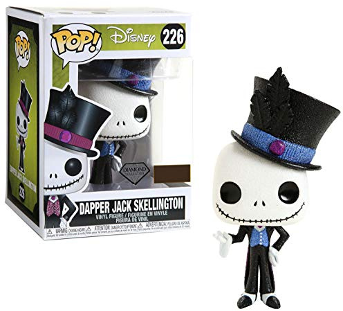 Funko Pop! Disney: The Nightmare Before Christmas - Dapper Jack Skellington (Glitter Diamond Collection Exclusive) #226