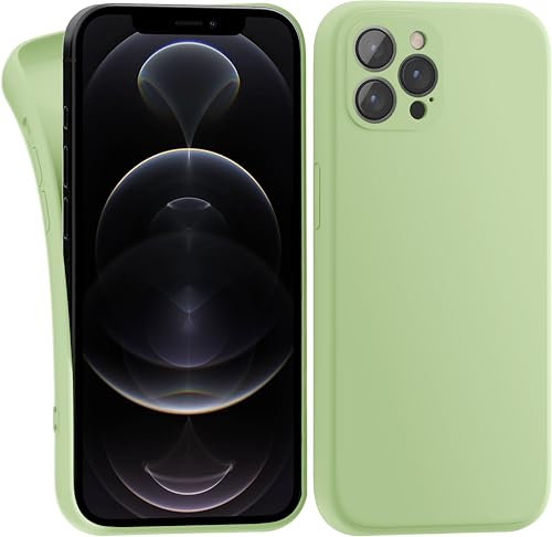 MyGadget Cover per iPhone 12 Pro Max - Custodia Protettiva in Silicone Morbido – Case TPU Flessibile - Ultra Protezione Antiurto & Antiscivolo Verde