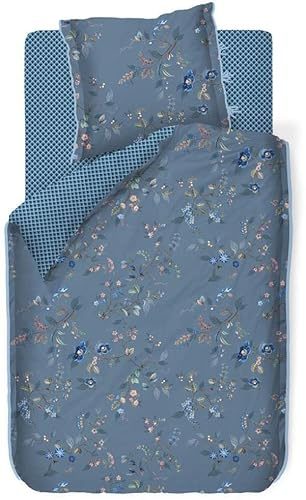 Pip Studio Bettwäsche Kawai Flower blau