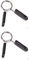barenx 2 manubri da 24 mm + 2 x 25 mm con clip a molla per sollevamento pesi