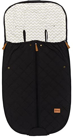 Fillikid Sommerfußsack Light Big Exklusiv | Fußsack 100x50cm für Buggy Kinderwagen Jogger Sportwagen | Universal Kinderfußsack waschbar & atmungsaktiv | Babyfußsack Oberteil abnehmbar