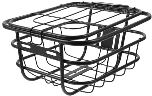 Alipis Electric Car Basket Bike Storage Holder Front Thickened Riding Gadget for Electric Bike