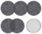 SNDOAS Replacement Filter Set YYCF-MH02, incl. Activated Charcoal Filter 5 Pieces, 3-layer aluminium filter 1 Piece, Accessories for Portable Extractor Fan Kitchen YYUKMH-TBX8