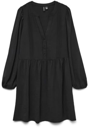 VERO MODA Vmemma Ls Robe en Dentelle WVN GA Noos Robe Femme