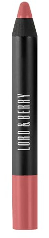 Lord and Berry Lipstique Crayon - Nourishing Lip Pencil for precise application, creamy matte finish, Glides on effortlessly - 7777 Blush, 11 g