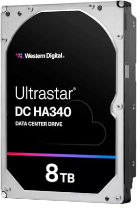 WD Ultrastar DC HA340 WUS721208BLE6L4 - Festplatte - Datencenter - 8 TB - intern - 3.5 (8.9 cm) - SATA 6Gb/s - 7200 RPM - Puffer: 256 MB