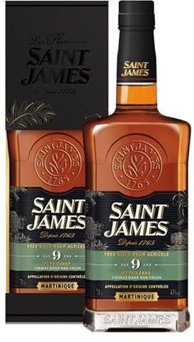Saint-James - Très Vieux Rhum 9 Ans 43° - 700 ml