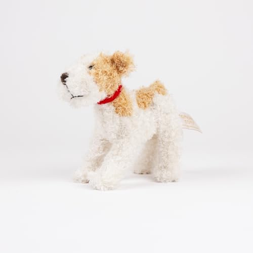 Egmont Toys Eliot Plüsch-Hund – Kuscheltier in verschiedenen Größen, weiches Polyester, stehende Form, waschbar, Geschenk für alle Altersgruppen (Klein 15cm)