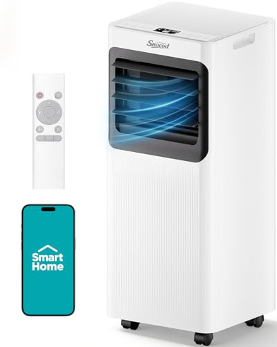 Tragbare Klimaanlage 16000 BTU für große Räume bis zu 750 Quadratmeter Ft., 5-in-1 Smart AC mit WLAN-App, Fernbedienung, schnelle Kühlung, Luftentfeuchter