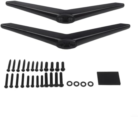 Heavy Duty TV Legs for 28 to 65 Inch Televisions - Adjustable Width Bracket System No Drilling Required - Sturdy ABS Feet for Samsung for lg for sony Flat Screen Monitor Display Units