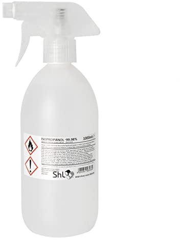 SHL 1 Litre (1000ml) Isopropanol 99.9% (IPA), TRIGGER SPRAY