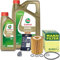 1x Ölwechsel Set - MANN ÖLFILTER + 6 L CASTROL EDGE FST 0W-30