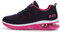 Fexkean Hommes Femme Basket Mode Chaussures de Sports Course Sneakers Fitness Gym athlétique Multisports Outdoor Casual, Rose Bleu, 40 EU
