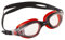 Seac Ritmo, Gafas de natación en la piscina y en el mar para mujeres y hombres, negro/rojo