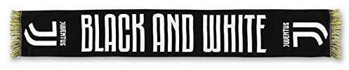 Juventus Turin Sciarpa Black and White
